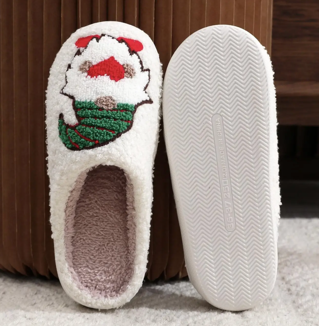 LoveLina - Wholesale Slippers - Women's - Gnome Christmas Festive Holiday Slippers - HORORO2