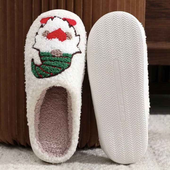 LoveLina - Wholesale Slippers - Women's - Gnome Christmas Festive Holiday Slippers - HORORO2