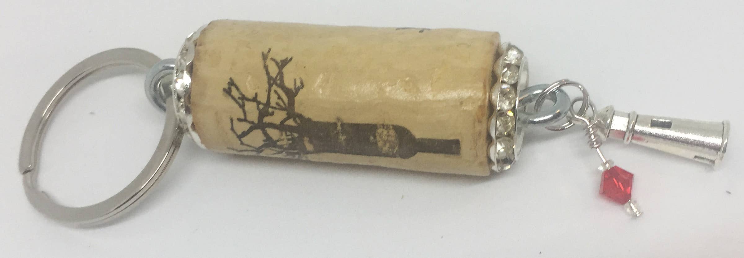 The Wine Steward LLC - Wholesale Keychain - Women's - Lighthouse Charm Rhinestone Design Keychain0