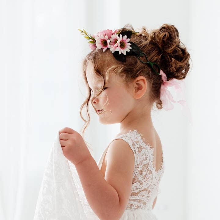 Nicolette's Couture - Wholesale Dress - Kids - The Ophelia Dress - White13