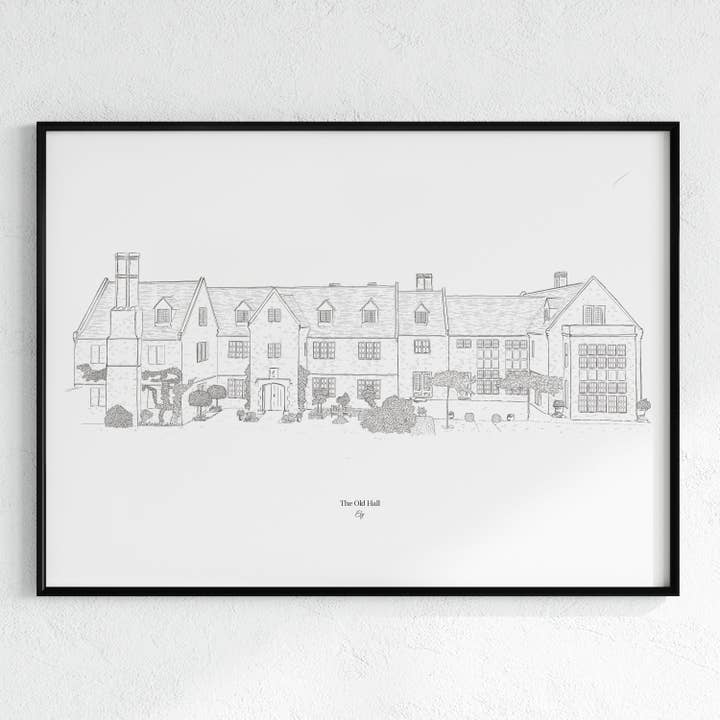 The Old Hall, Ely. for wholesale by Morello Press