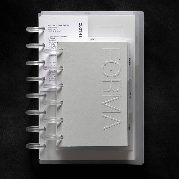 Cloth & Paper - Wholesale Planner - FORMA Modular Planner System | Half Letter3