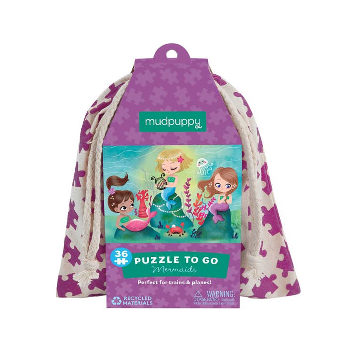 Chronicle Books - Wholesale Puzzle - Kids - Mermaids Puzzle To Go0