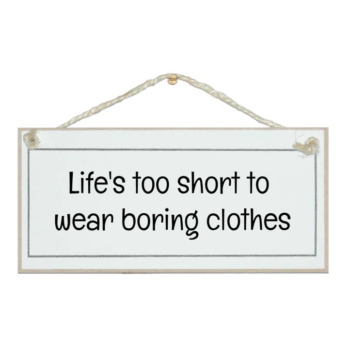 ... kedeligt tøj Generelle tegn for engroshandel hos Crafty Clara