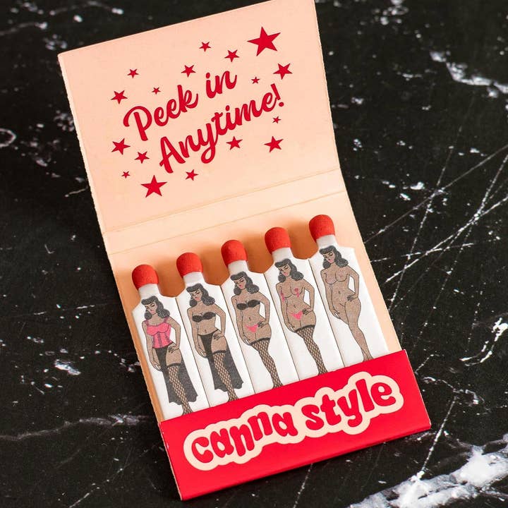 BURLESQUE MATCHBOOK and other Purchase Wholesale personalized matches. Free Returns & Net 60 Terms on Faire trending on Faire.