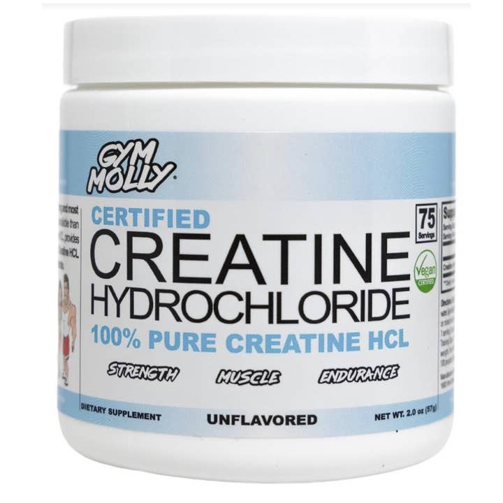 Certified Vegan Creatine Hydrochloride for wholesale by Gym Molly