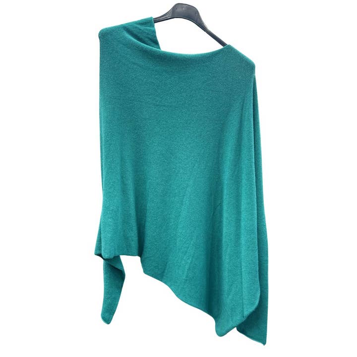 Miss Bold – wholesale Tunic – Women’s – Italian Soft Knit Slant Long Sleeve Asymmetric Draped Jumper Top17