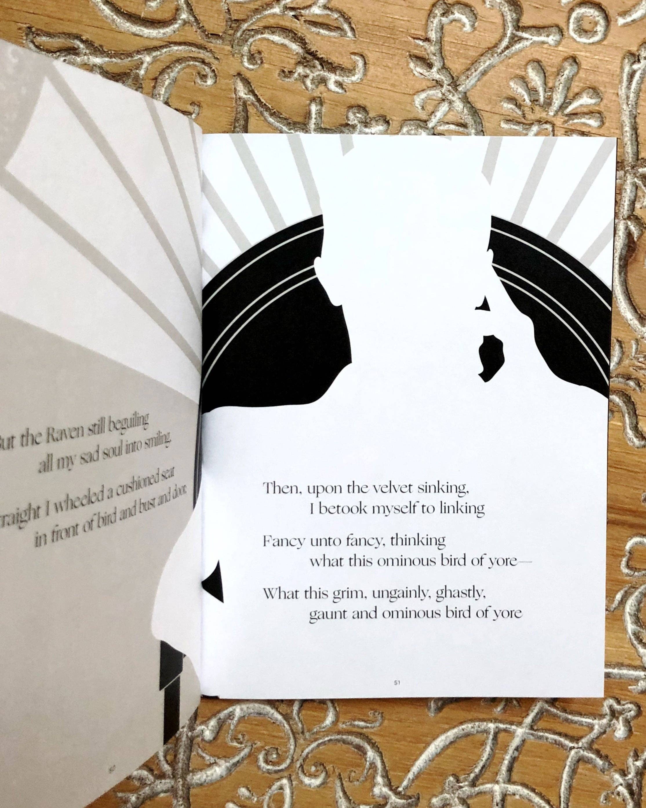 Obvious State - Wholesale Poetry & Drama - The Raven by Edgar Allan Poe, Illustrated Book2