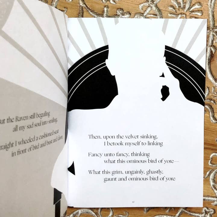 Obvious State - Wholesale Poetry & Drama - The Raven by Edgar Allan Poe, Illustrated Book2