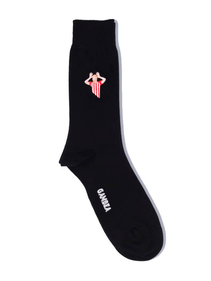 Bestickte Iñigo-Socken für den Großhandel von GAMBEA