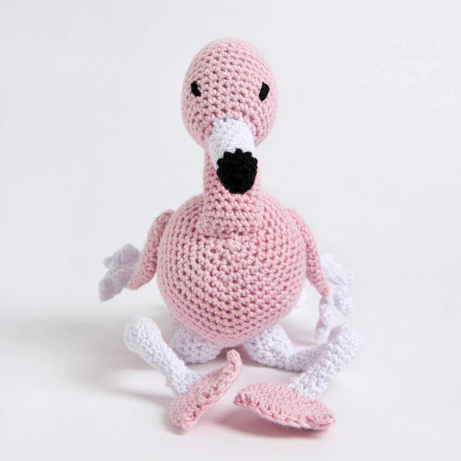 Wool Couture Company – wholesale Knitting/Crochet Supplies – Freya The Flamingo Easy Cotton Crochet Kit1