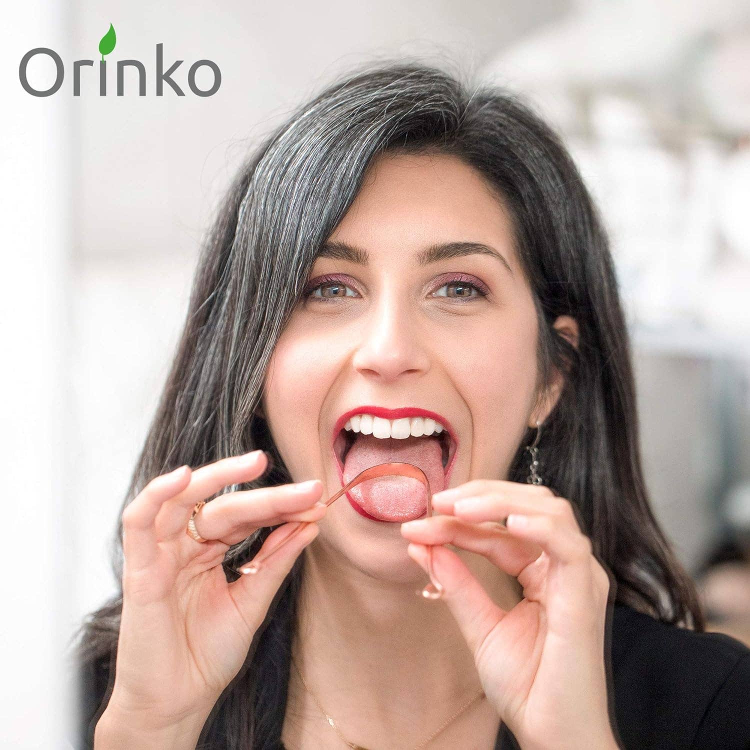 Orinko – wholesale Tongue scraper – 5 + 1 FREE: bulk copper tongue scraper4