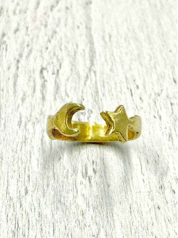 Celestial ring for wholesale by Earth Sage Jewelry