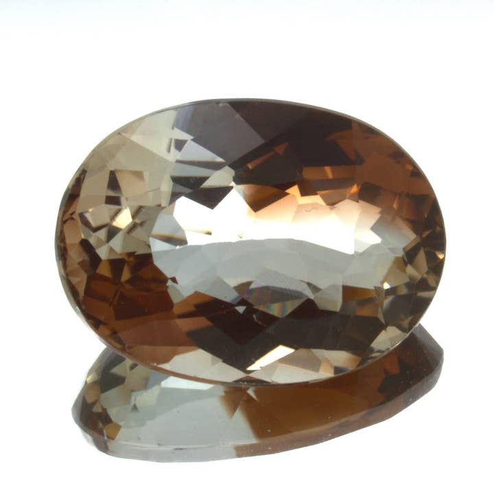 18,17ct Topaz Oval Cut para venta al por mayor de Naturjoya