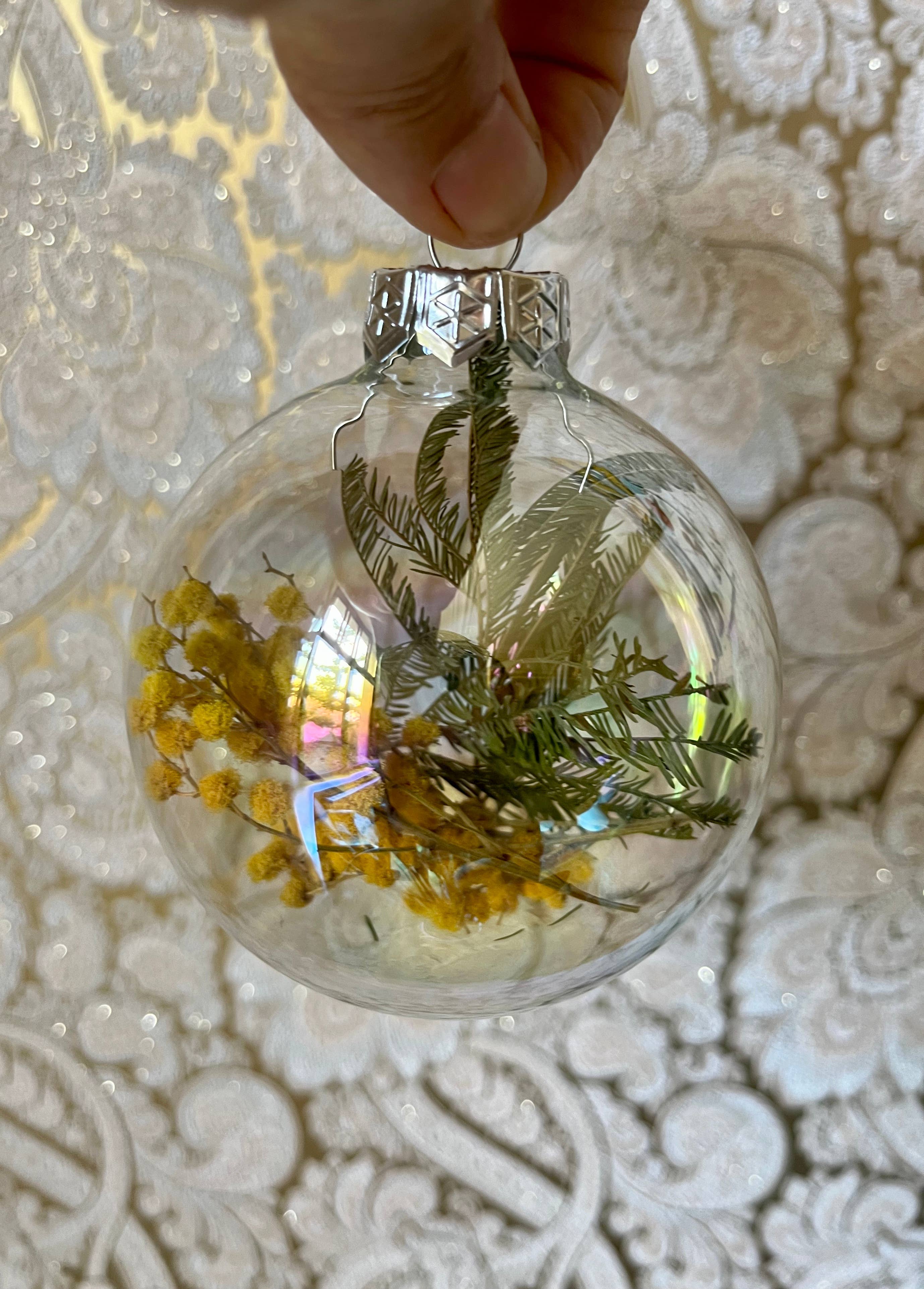 Muno – wholesale Ornament set – Iridescent Glass Christmas ball1
