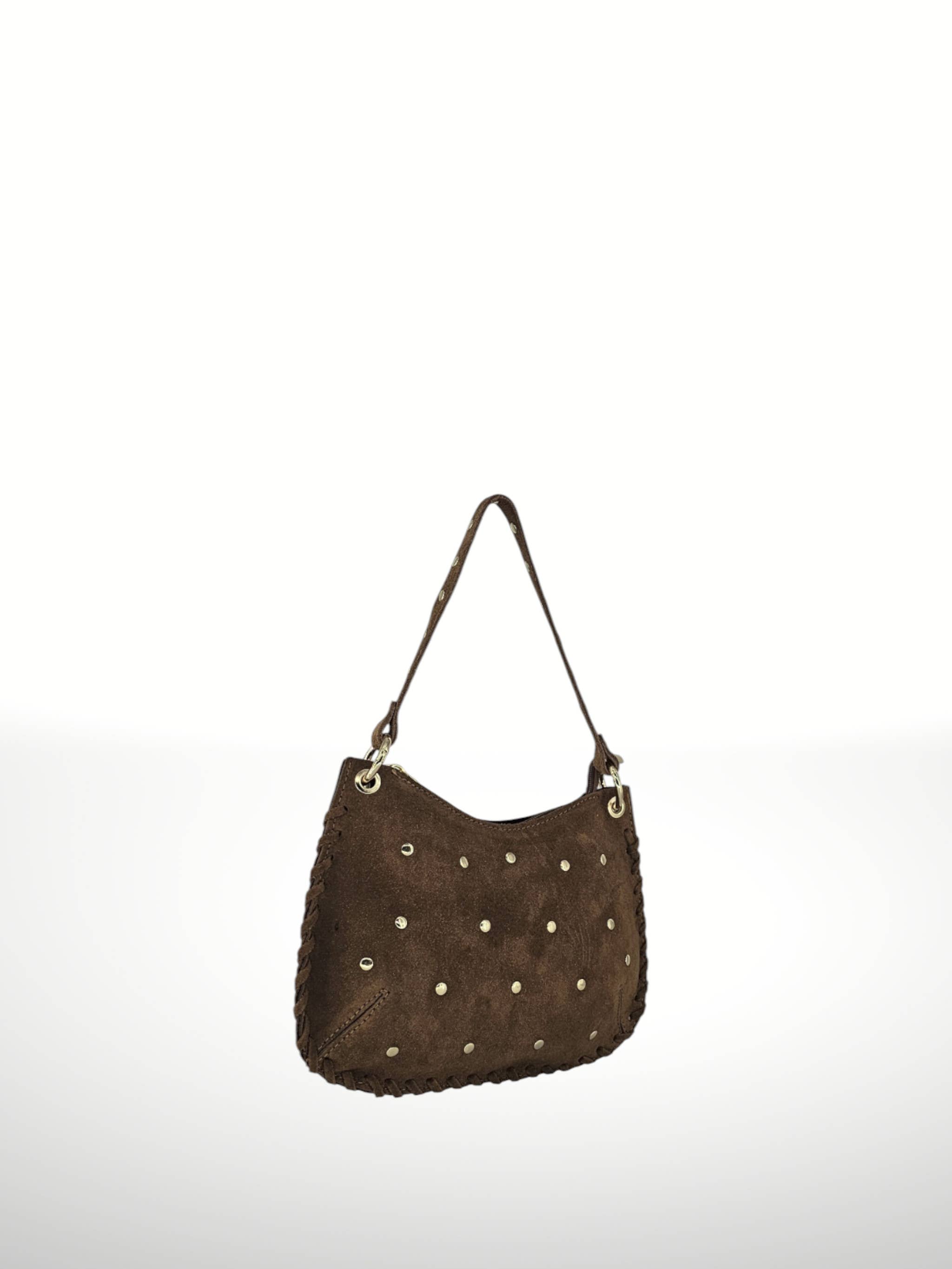 ITALIAN'S LEATHER - Wholesale Shoulder Bag - Women's - Olivia Suede Leather Bag 2510134