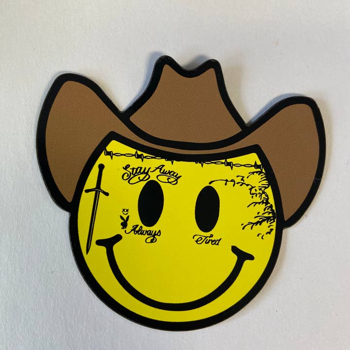 Pop Culture Craze - Wholesale Sticker - Post Malone tattoos cowboy hat sticker stickers rap CountryÂ