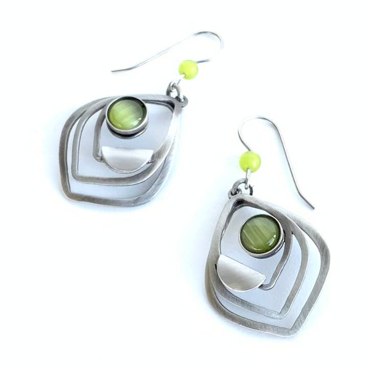 Christophe Poly / Crono Design - Vente Parures de bijoux - Prépack BOUCLES D'OREILLES (DY12P) - 18x Crochets d'Oreilles en Fil & Présentoir Offert36