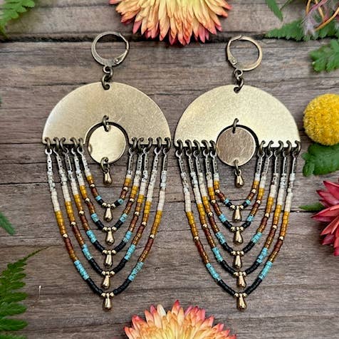 Boucles d'oreilles Tumbleweed Breezy pour la vente par Dancing Willow