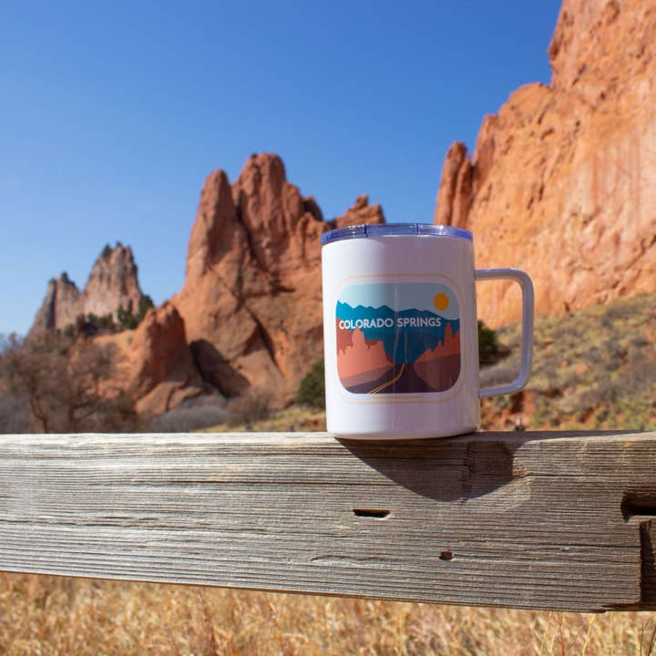 Human Nature Designs - Wholesale Insulated Mug/Tumbler - Colorado Springs Mug - Garden of the Gods Camping Mug + Lid5