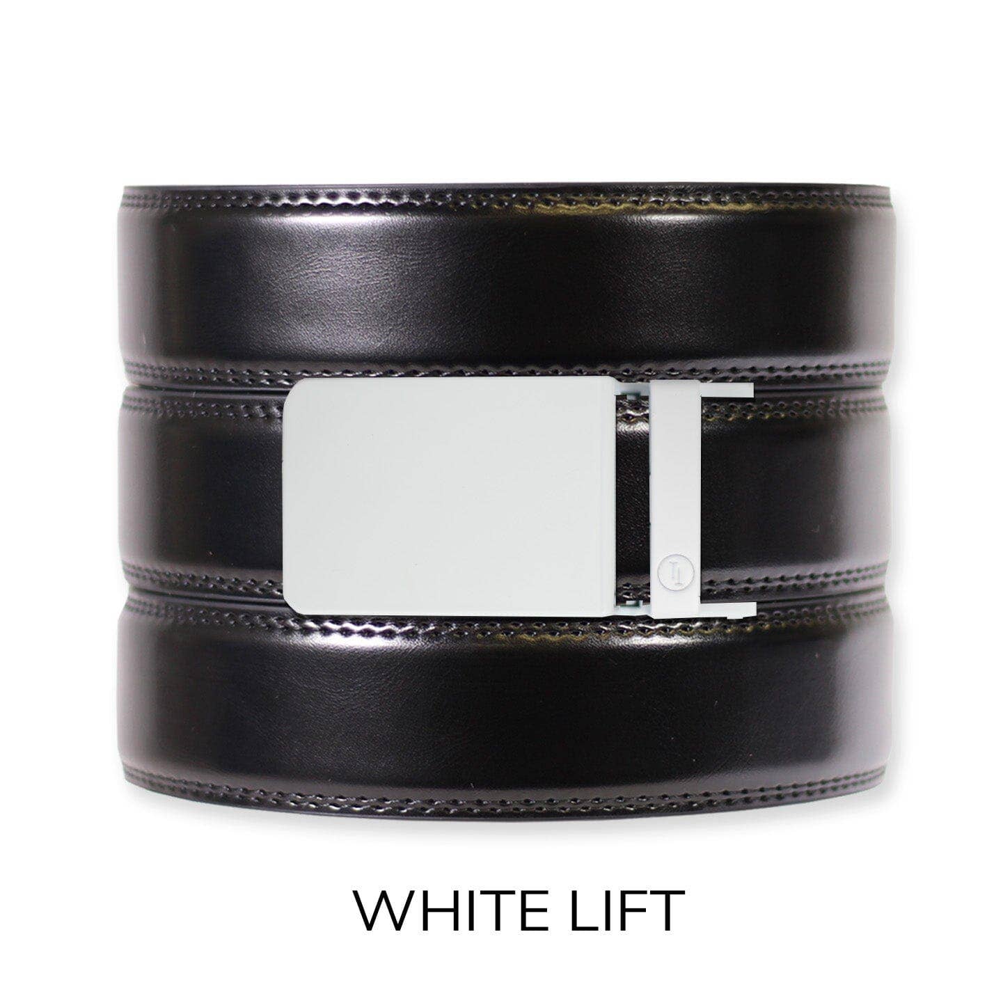 Tough Apparel – Engroshandel Bælte - Herre – Glans Sort Læder Ratchet Bælte & Spænde Sæt13