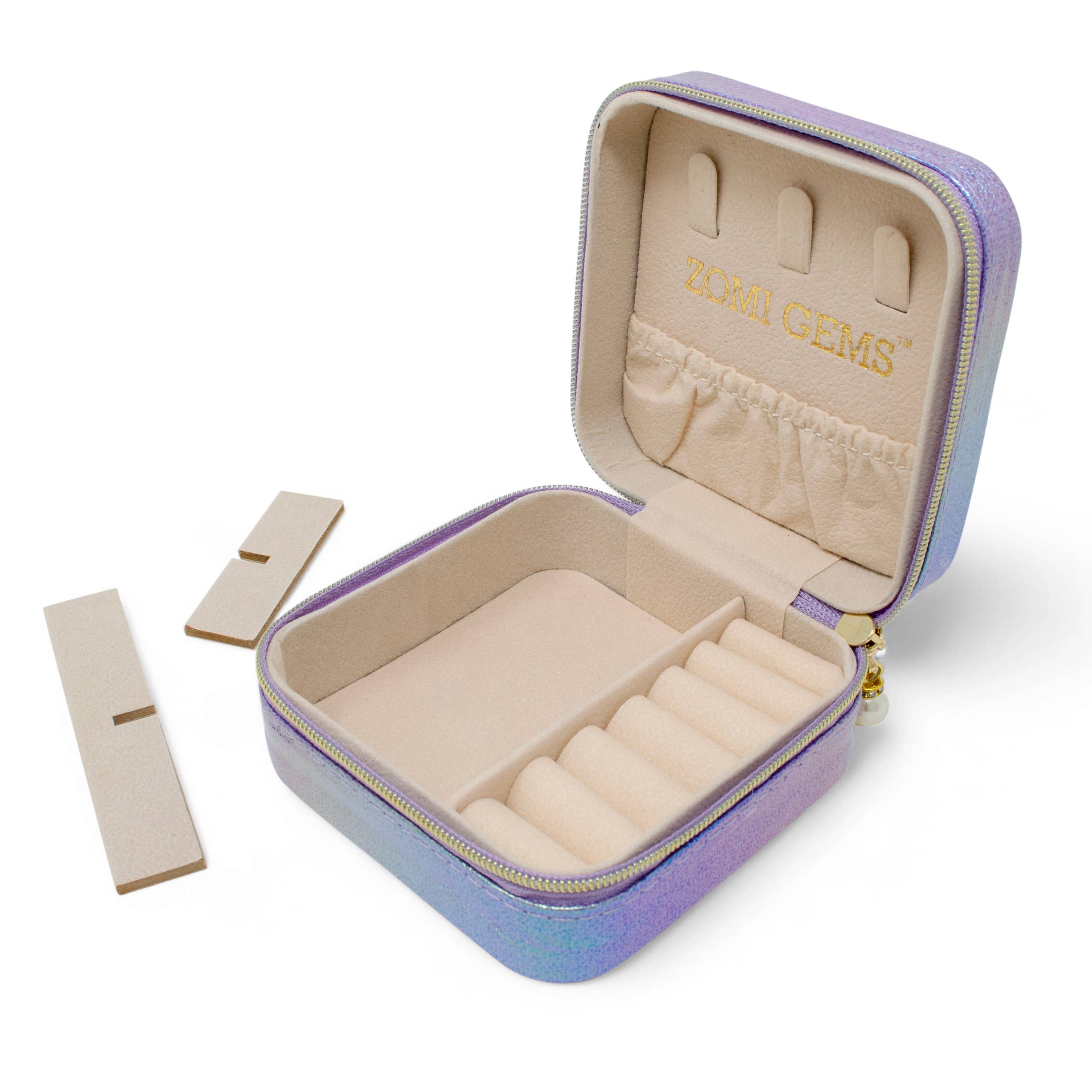 Tiny Treats and ZOMI GEMS - Wholesale Jewelry Box/Organizer - Kids - Girl's Sparking Sequin Heart Jewelry Box15