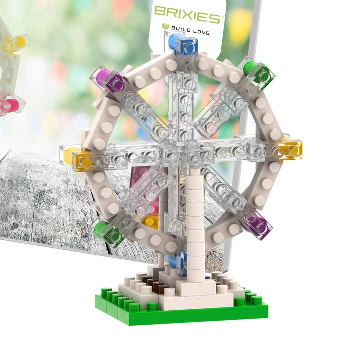 Carte postale BRIXIES Ferris Wheel pour la vente par Brixies