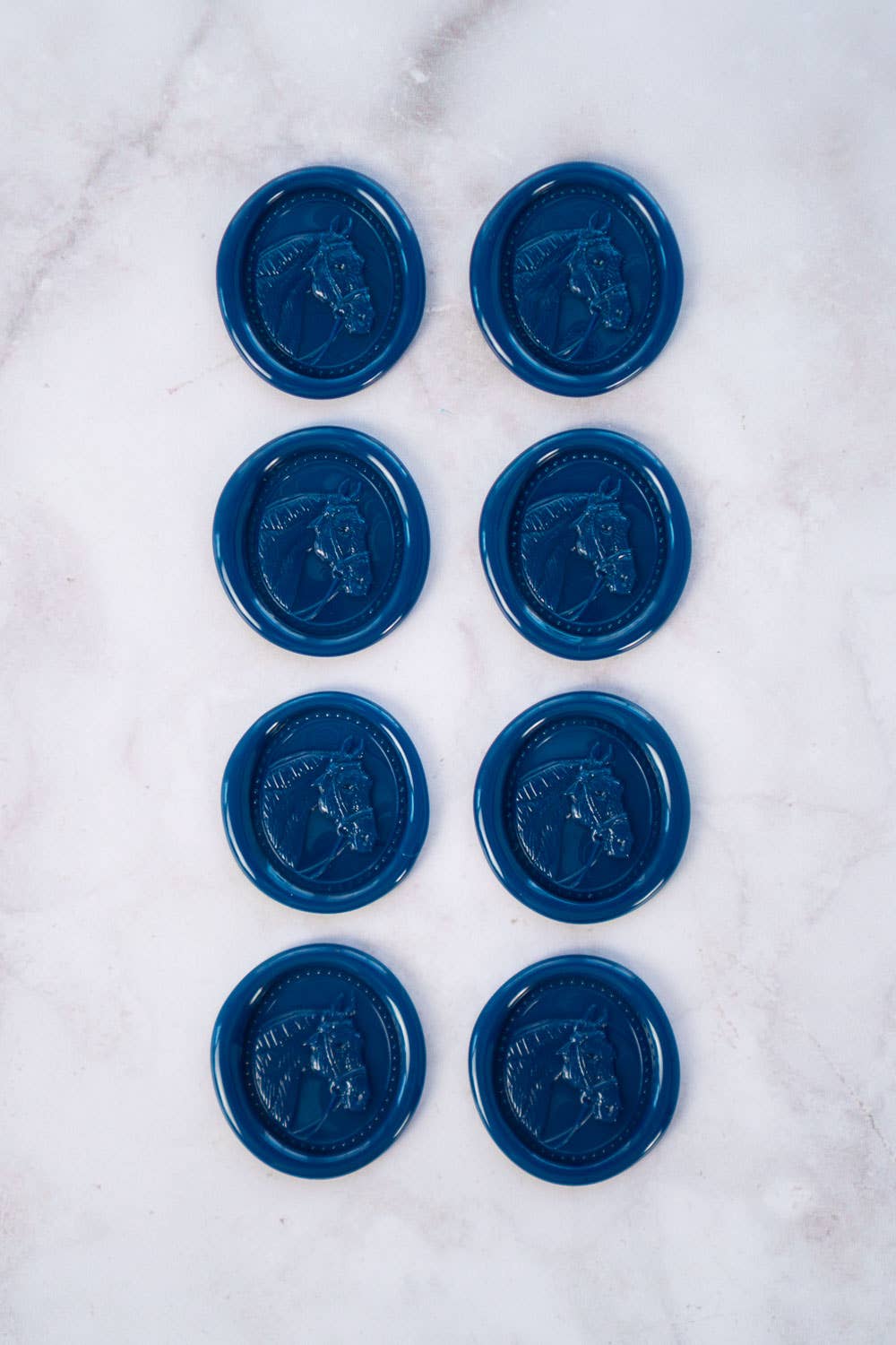 Danielle Demers Studio - Wholesale Sealing Wax - Horse Head Wax Seals, Boxed Set of 8, Available in 9 colors7