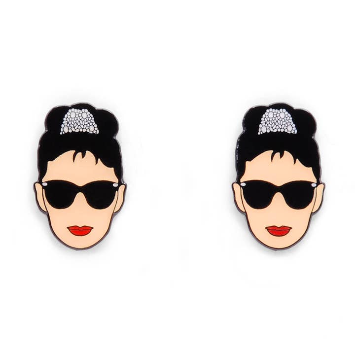 Breakfast with Audrey Earrings for wholesale by Makin' It Hers
