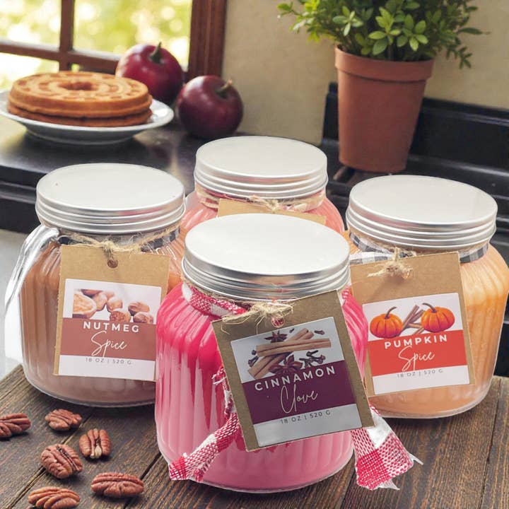 Pumpkin Pecan Waffle – Rustic Hand Poured Candle for wholesale by Havenpoint Candle Company