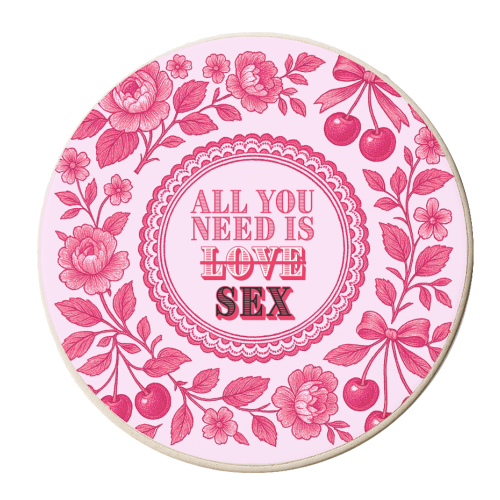 ART WOW – wholesale Coasters – Coasters 'All you need is Sex'2