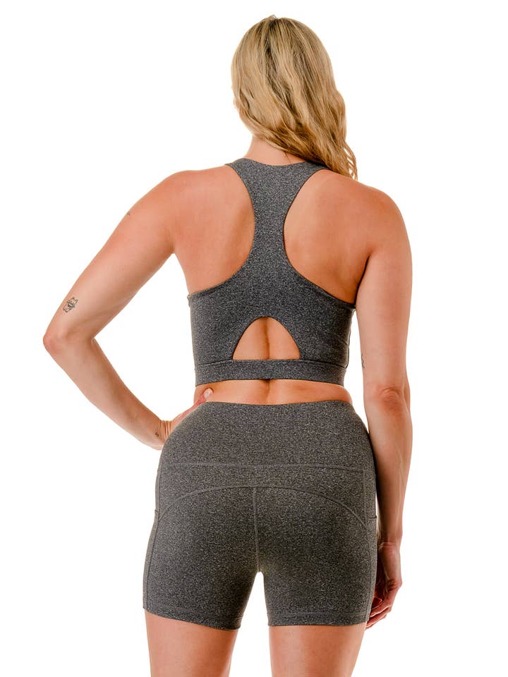 Color 5 - Wholesale Activewear Set - Women's - Active wear set crop top with shorts work out yoga set 12