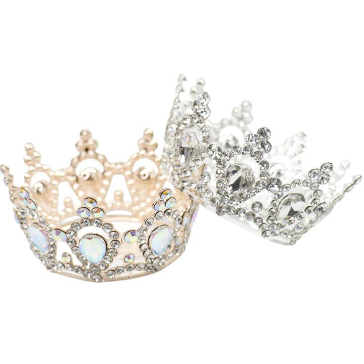 Kristall Kleine Tiara Haarkrone HT0952(1Stk) für den Großhandel von TAPA fashion
