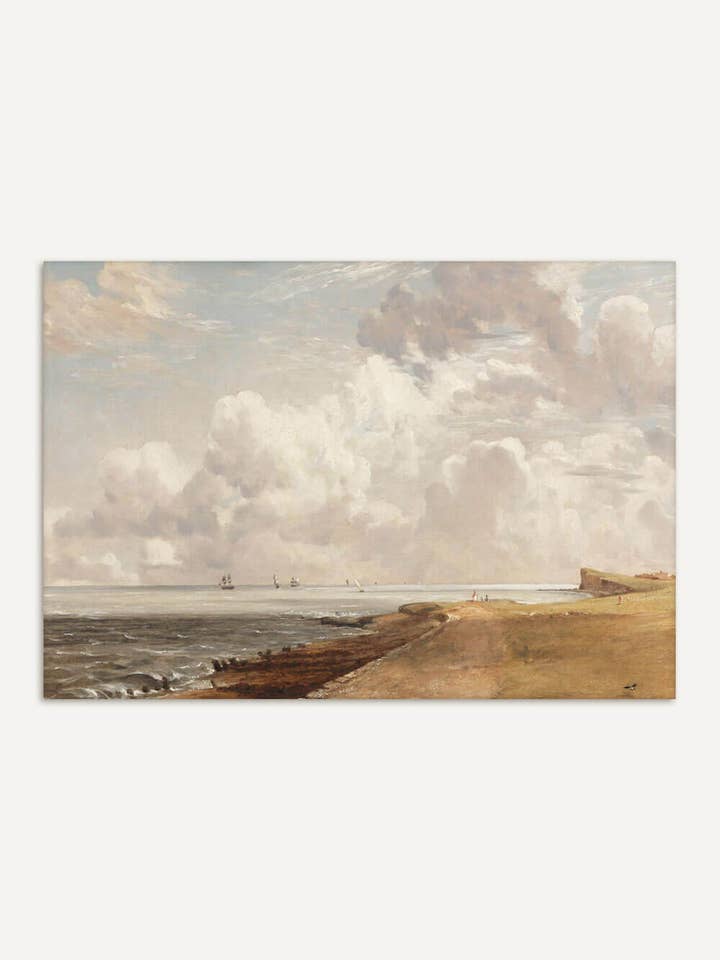 Coast of Harwich – Vintage Seascape Poster for wholesale by Modern Antique Prints