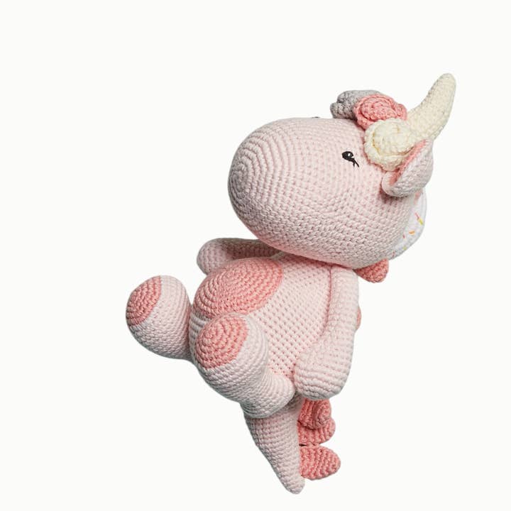 Dranicorn - animale all'uncinetto fatto a mano per la vendita all'ingrosso da parte di Giramisu Canada