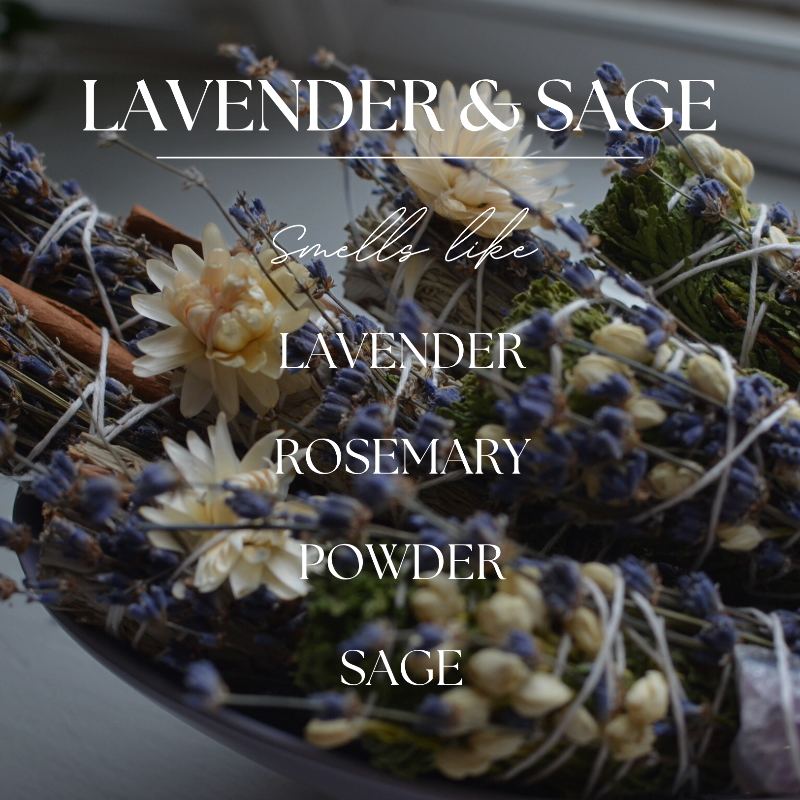 Modern Roots Candle Co. - Wholesale Jar/Filled Candle - Lavender & Sage | 9 oz. Clear Jar Soy Candle1