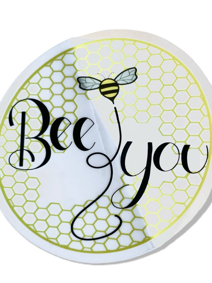 Bee You Sticker for wholesale by Cassi B Designs