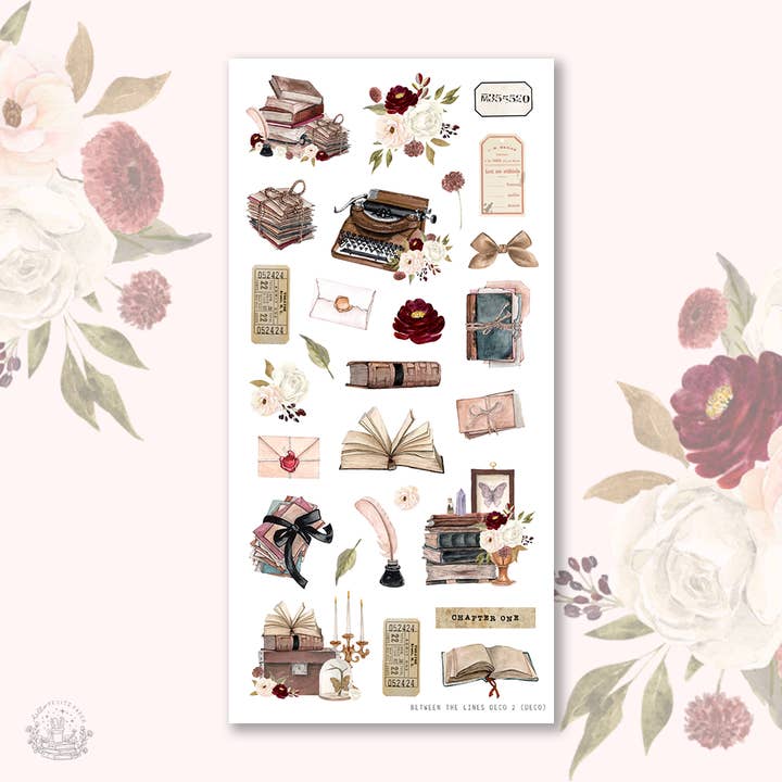 Mellem linjerne - Deco klistermærker 2 (deco) for engroshandel hos Hello Petite Paper