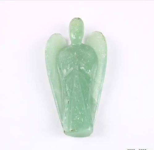 El'Cobre-Ecozonelifestyle - Wholesale Spiritual Stone/Crystal - Green Aventurine Crystal Guardian Angel 3" 0