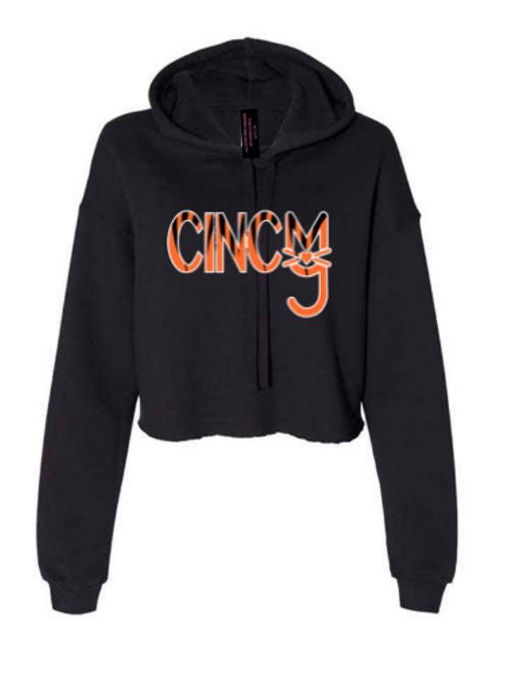 Sweat à capuche court Rep Your City Tiger pour la vente par M.T.A.P. Clothing