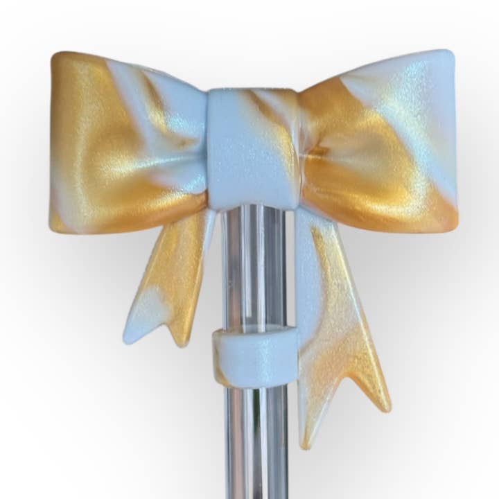 Rosa Beau Nœud Bleu | Chapeau de Paille 10mm pour la vente par Sip n' Style Shop Co.