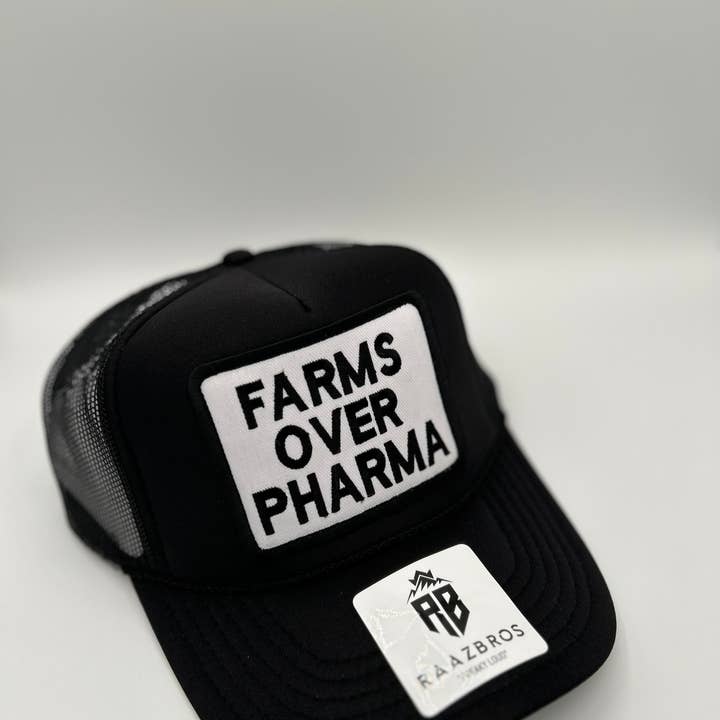 RaazBros – wholesale Trucker hat – Unisex – Farms Over Pharma Hat