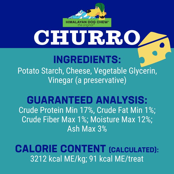 Himalayan Pet Supply - Wholesale Pet Treats - Dog - Churro- Cheese5
