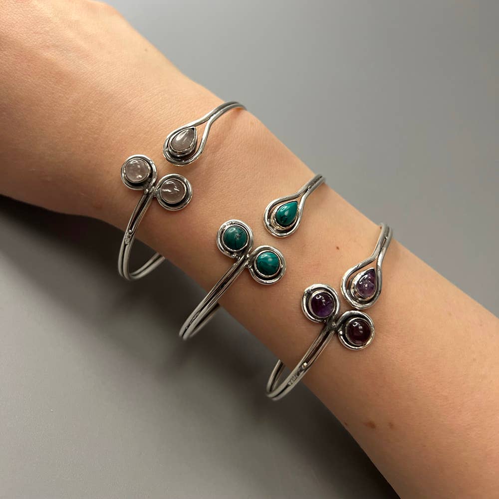 VIE - Wholesale Cuff Bracelet - Silver Plated Adjustable Cuff Bangle48