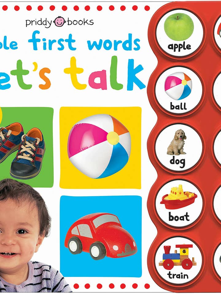 Simple First Words Let's Talk ($14.: for wholesale by Macmillan Publishers