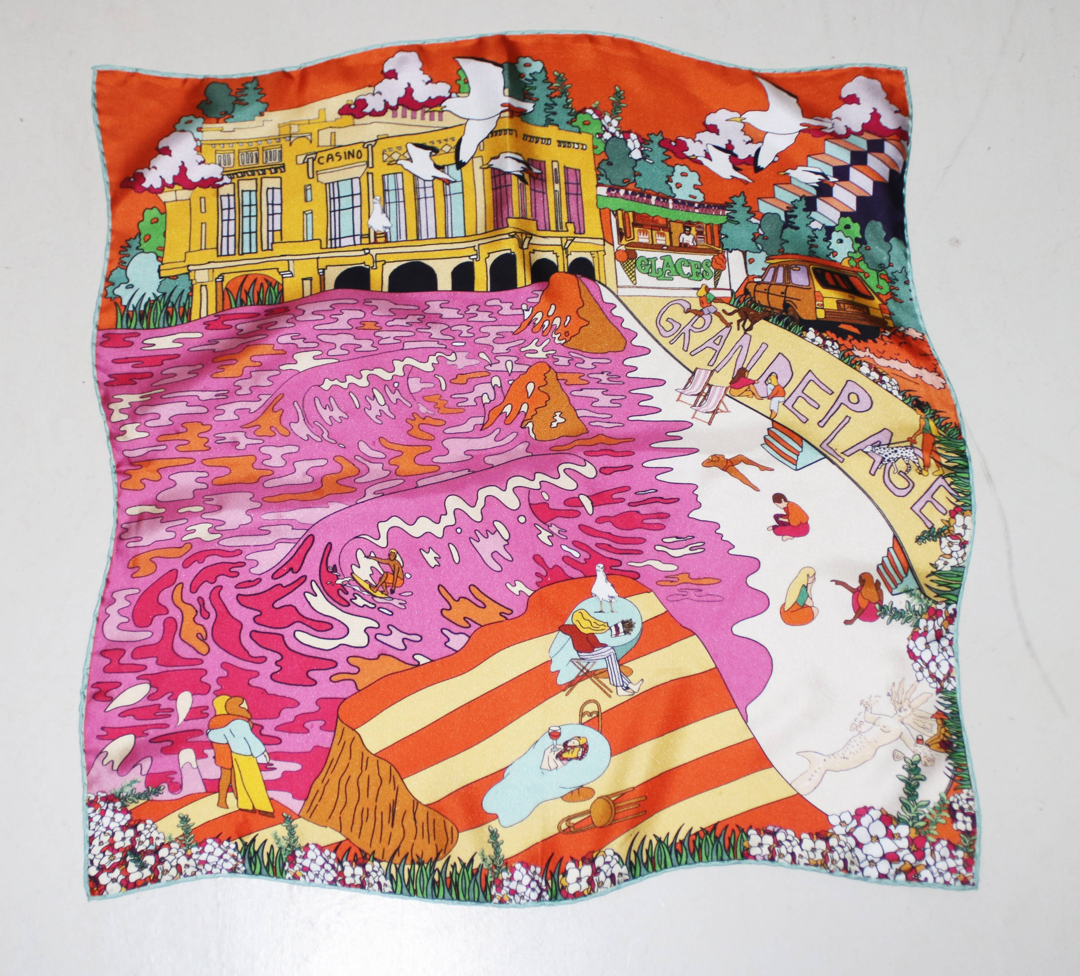 SOIE-MEME - Wholesale Scarf - Women's - grand plage1