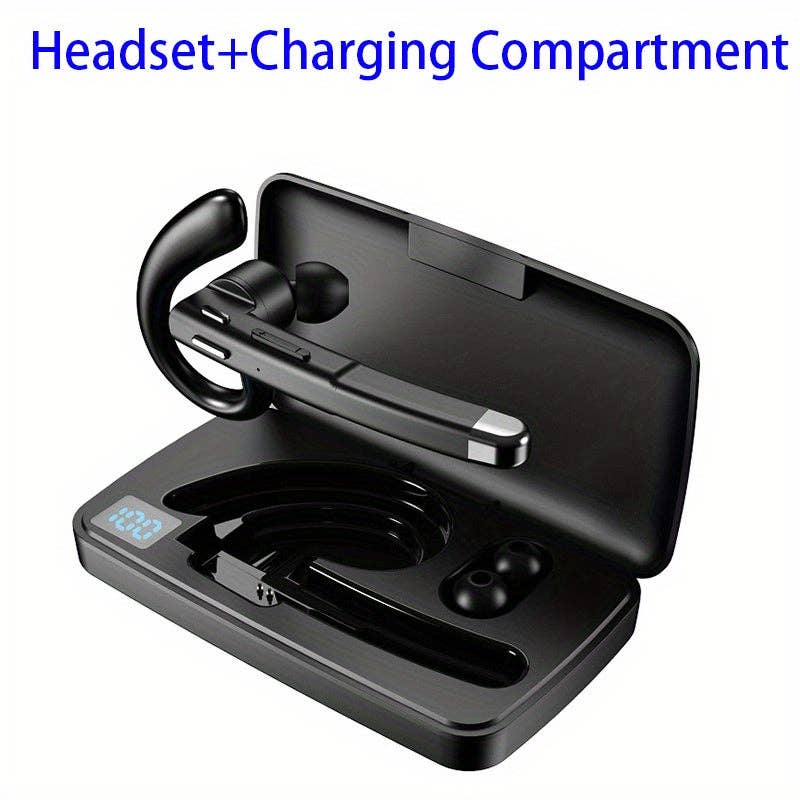 Modpopdeco - Wholesale Headphones - Wireless Business Headset 2025 Noise Reduction Stereo Headphones Hands Free with HD Microphone Universal Smartphone Compatible1