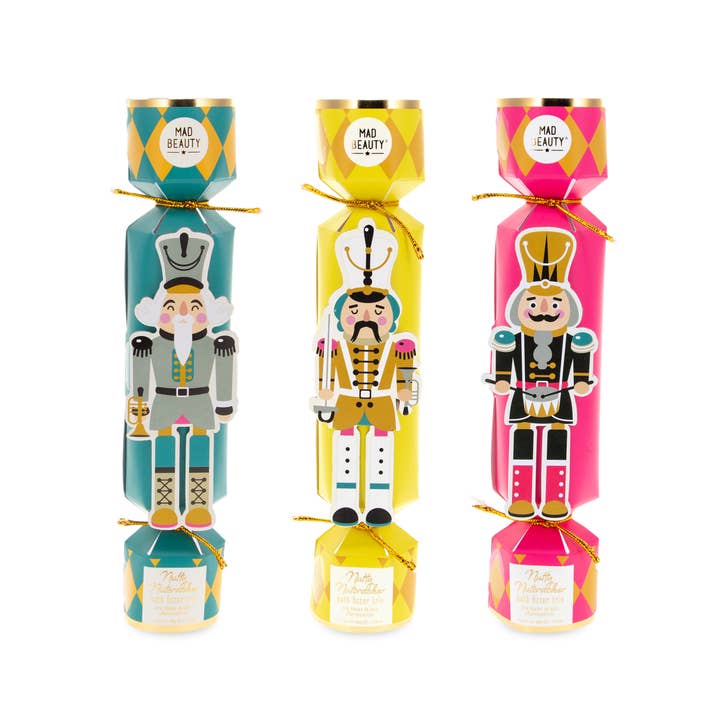 Mad Beauty USA LLC - Wholesale Bath Bomb/Fizz - Nutty Nutcracker Bath Fizzers Trio1