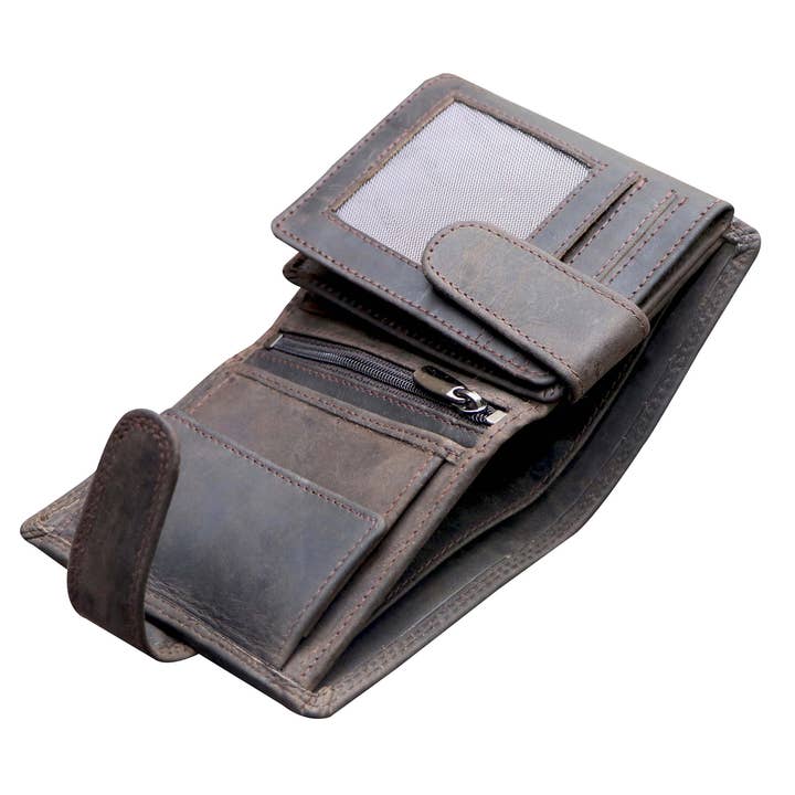 Greenwood - Wholesale Wallet - Unisex - Josy Wallet Women RFID Protection Small Wallet Leather Men6