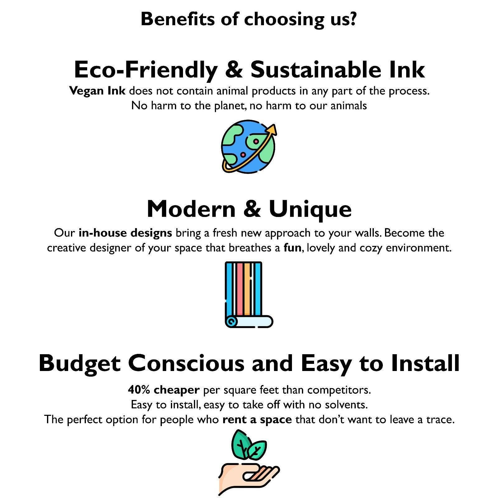 Wallpapers4Beginners – wholesale Tapetrulle – Svartvita bläckfläckar tapet3